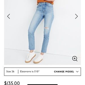madewell perfect vintage wash jeans